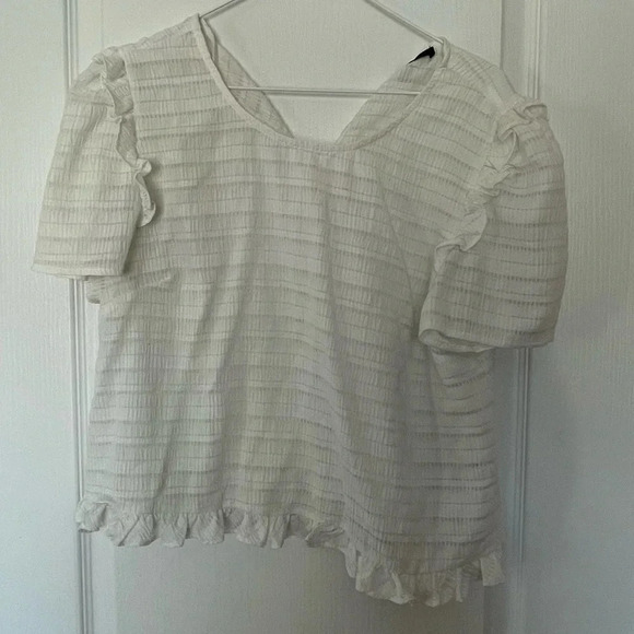 Very J Tops - Womens Very J Cropped Top Sz. L
